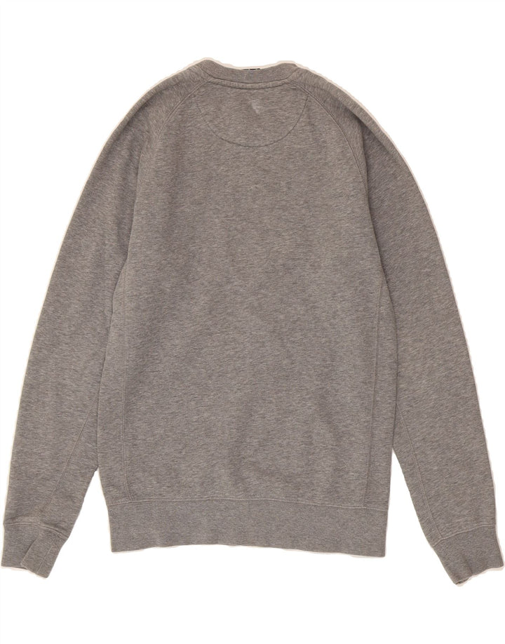 JORDAN Mens Sweatshirt Jumper Small Grey Cotton Vintage Jordan and Second-Hand Jordan from Messina Hembry 