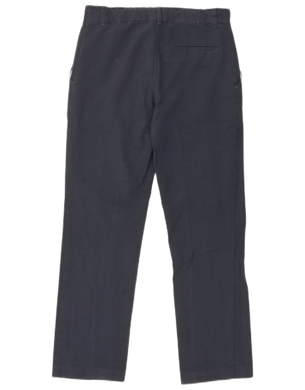 Pantaloni chino drepți pentru băieți Marks & Spencer 12-13 ani W28 L26 bleumarin