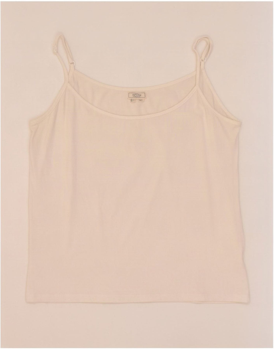 Fat Face Débardeur pour femme UK 14 Grand coton blanc