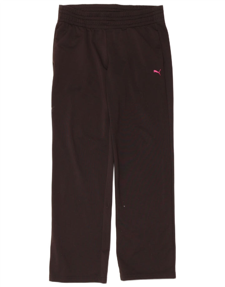 PUMA Womens Tracksuit Trousers UK 12 Medium Black Polyester