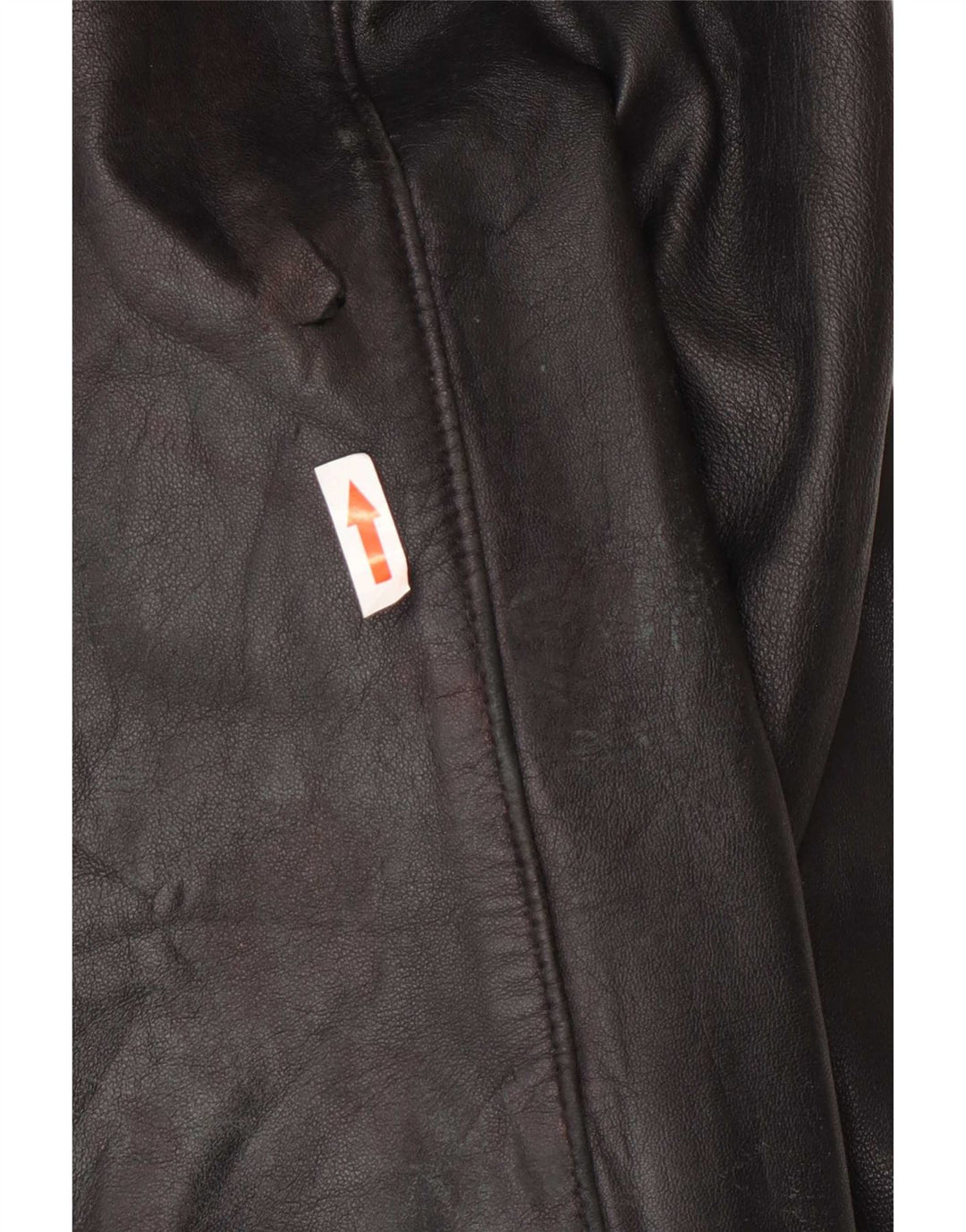 Cappotto oversize in pelle con cappuccio da donna Kiros IT 48 XL Nero