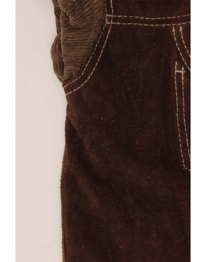 Diesel Herre Vendbar jakke UK 40 Large Brown Plaid Læder