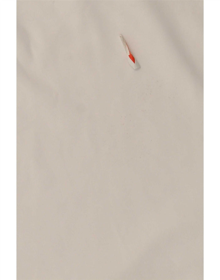 Lacoste Womens Polo Shirt Size 42 Large White Colourblock Polyester