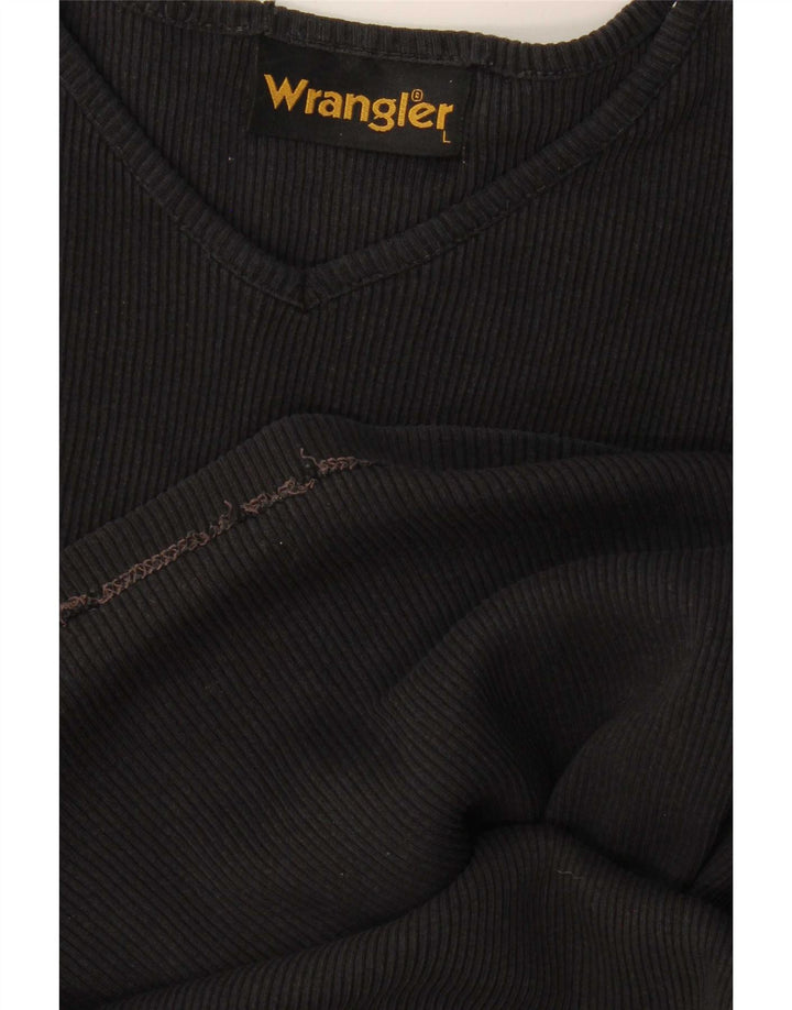Camiseta masculina Wrangler grande preta