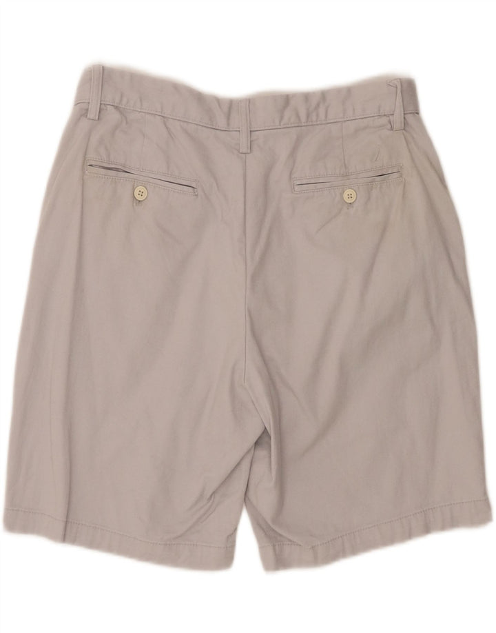 NAUTICA Mens Classic Fit Chino Shorts W33 Medium Grey Vintage Nautica and Second-Hand Nautica from Messina Hembry 