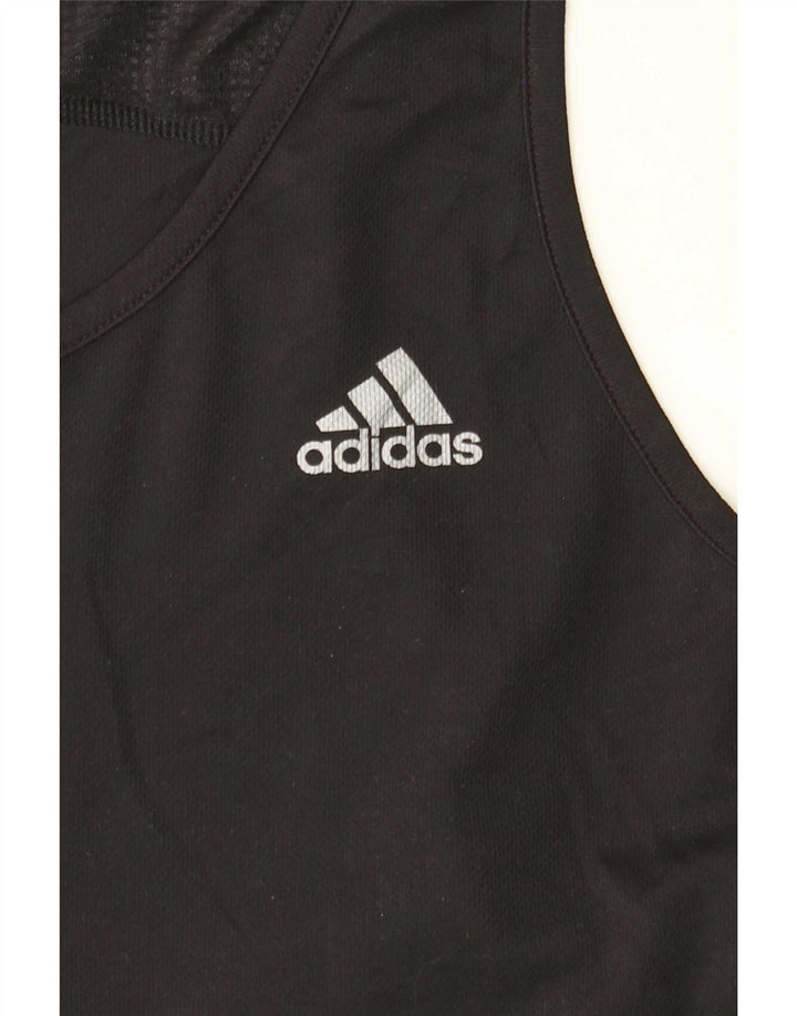 Adidas Męska Kamizelka Top Średni Czarny