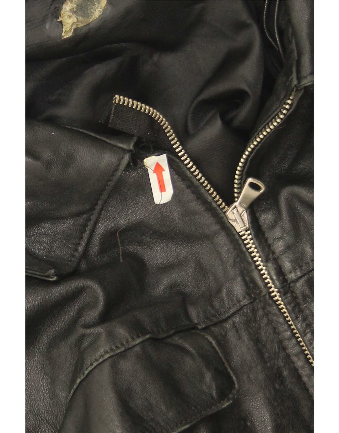 Vintage herre læderjakke UK 38 Medium Black
