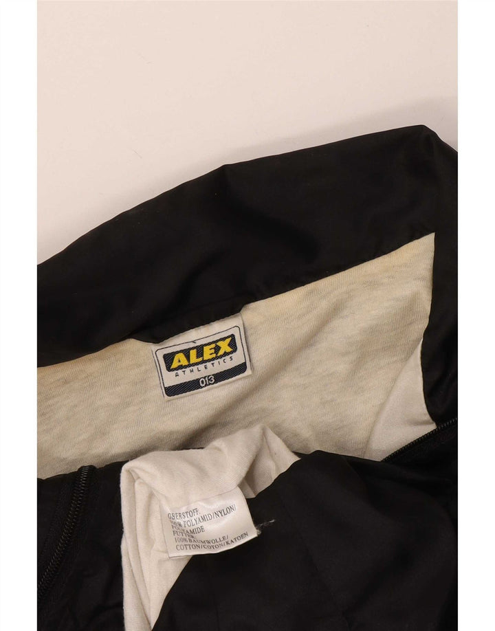 ALEX Træningsdragt til mænd Topjakke 2XL Sort Colourblock Polyamid