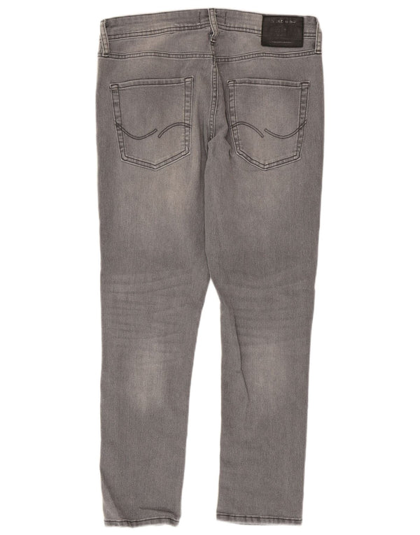 Jack & Jones Jean Slim GLENN W32 L30 Homme Gris Coton