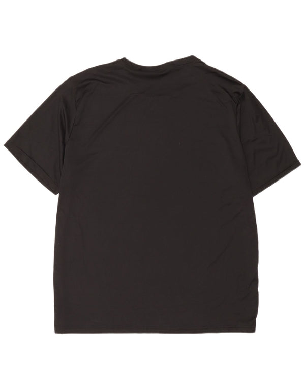 Russell Athletic Mens T-Shirt Top 3XL Black Polyester