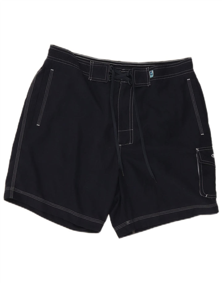 CHAMPION Mens Swimming Shorts XL  Navy Blue Polyester