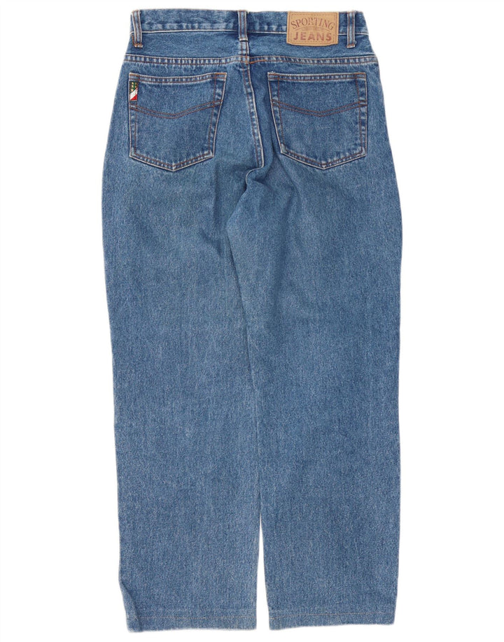 Sporting  Womens Tapered Jeans IT 44 Medium W30 L27 Blue Cotton