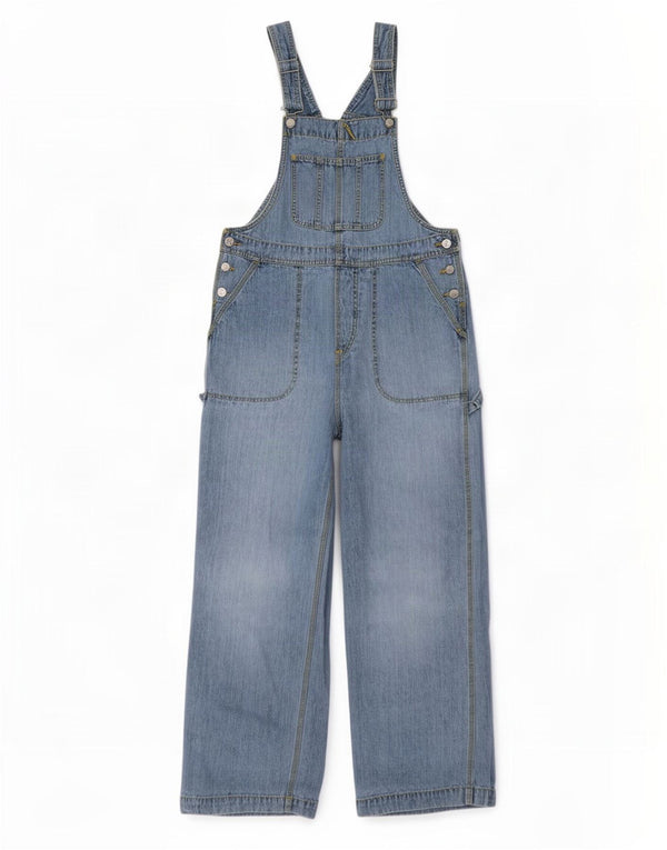 Vintage Damebukser Cargo Straight Jeans Medium W36 L32 Blå Bomuld
