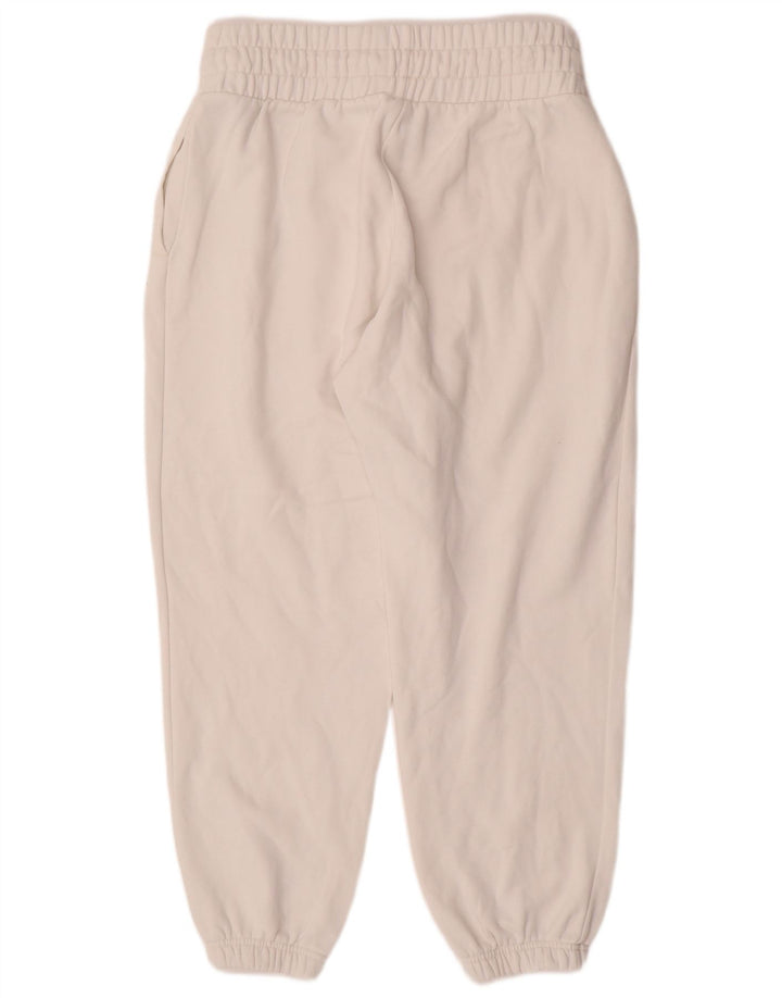 PUMA Mens Tracksuit Trousers Joggers Large White Cotton