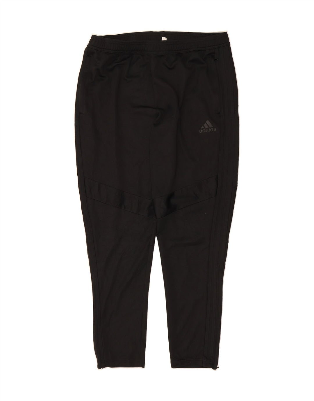 ADIDAS Mens Tracksuit Trousers XL Black Polyester Vintage Adidas and Second-Hand Adidas from Messina Hembry 