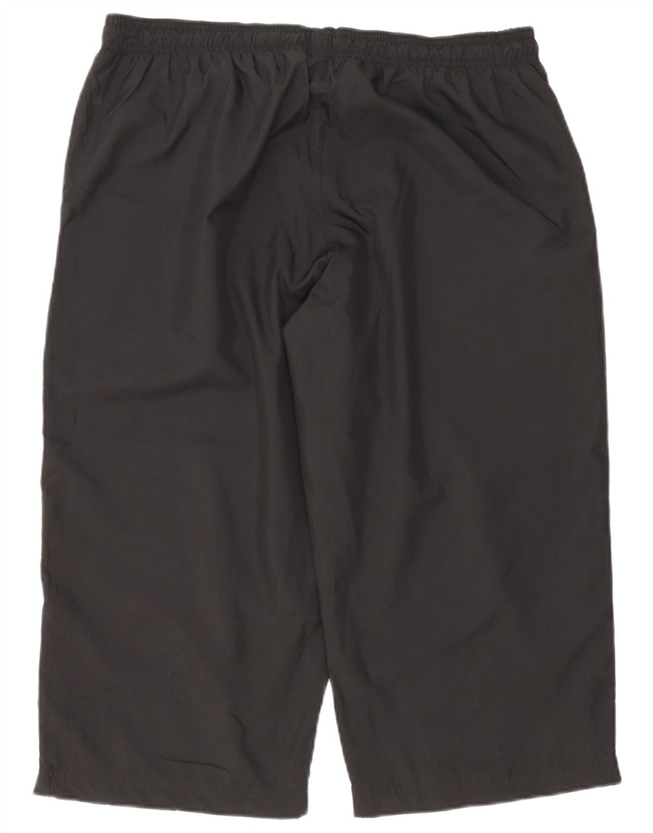 PUMA Mens Capri Tracksuit Trousers Large  Black Polyester