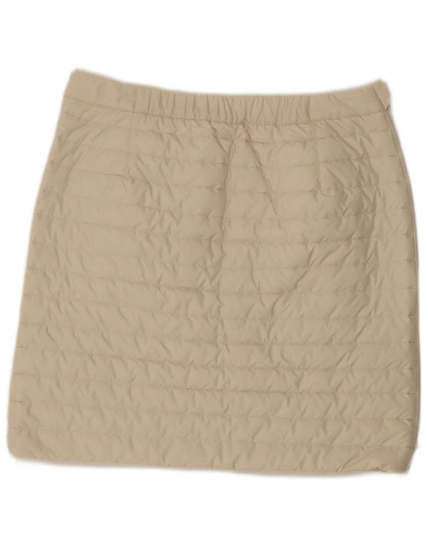 Jack Wolfskin Jupe trapèze rembourrée pour femme UK 10/12 Medium W30 Blanc cassé