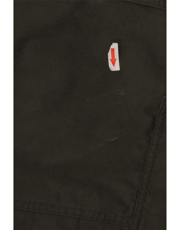 Woolrich Mens Utility Jacket UK 40 Large Green Cotton