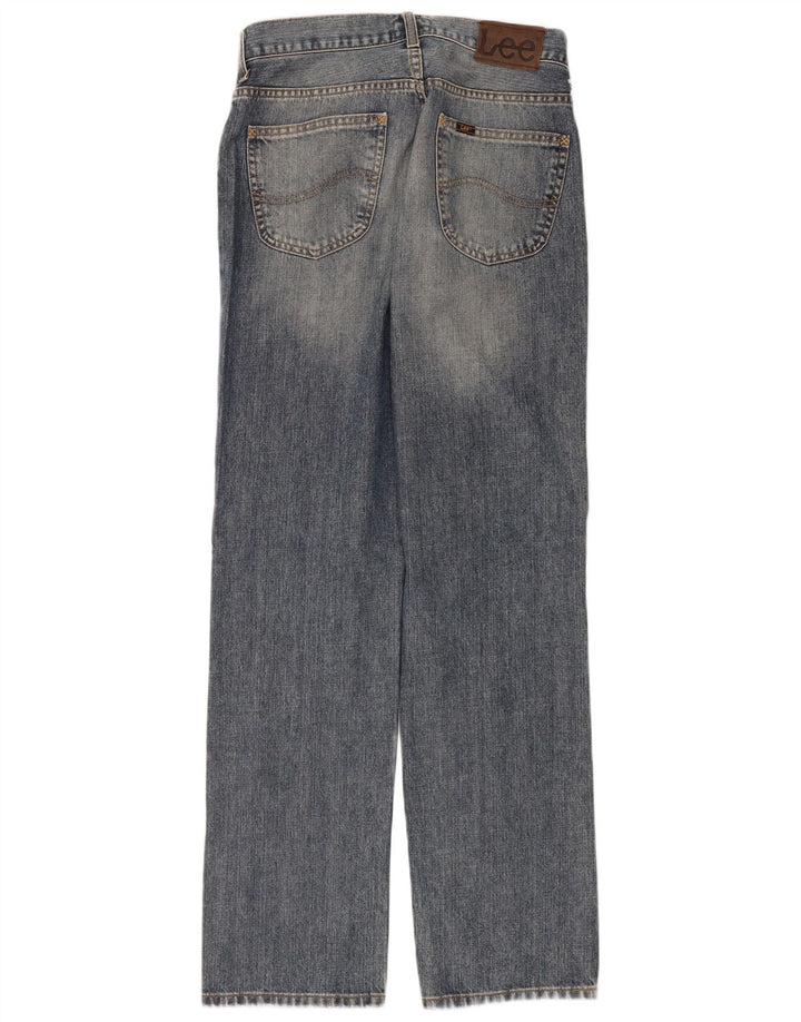 Lee Jean droit Seattle femme W33 L34 bleu coton