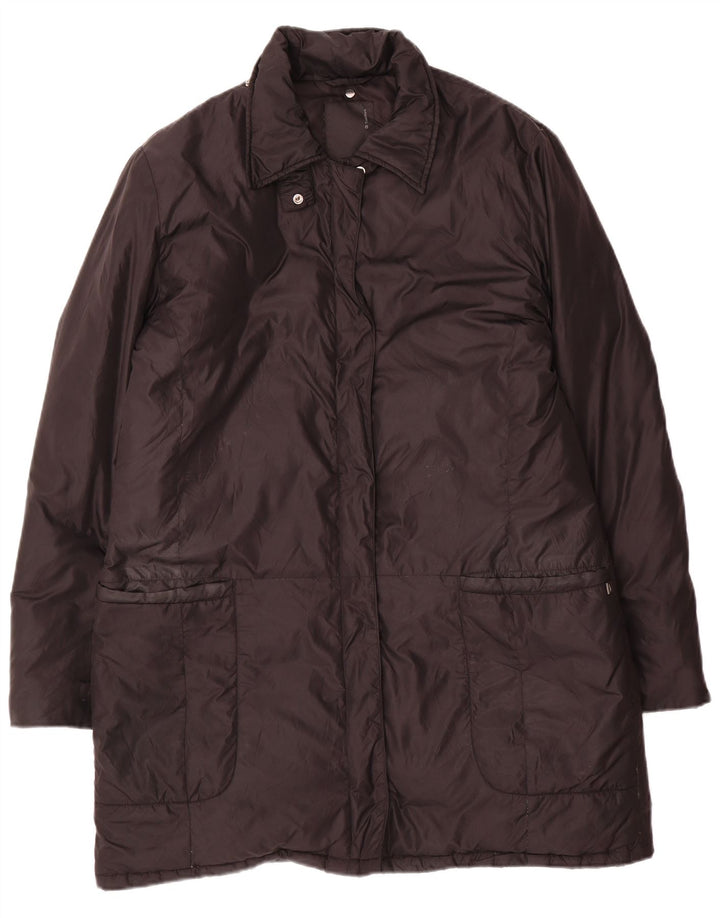 Cappotto imbottito da donna Gas UK 16 grande nylon nero