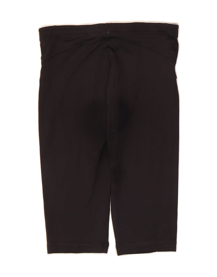 ADIDAS Womens Bermuda Sport Shorts UK 8 Small Black Polyester Vintage Adidas and Second-Hand Adidas from Messina Hembry 