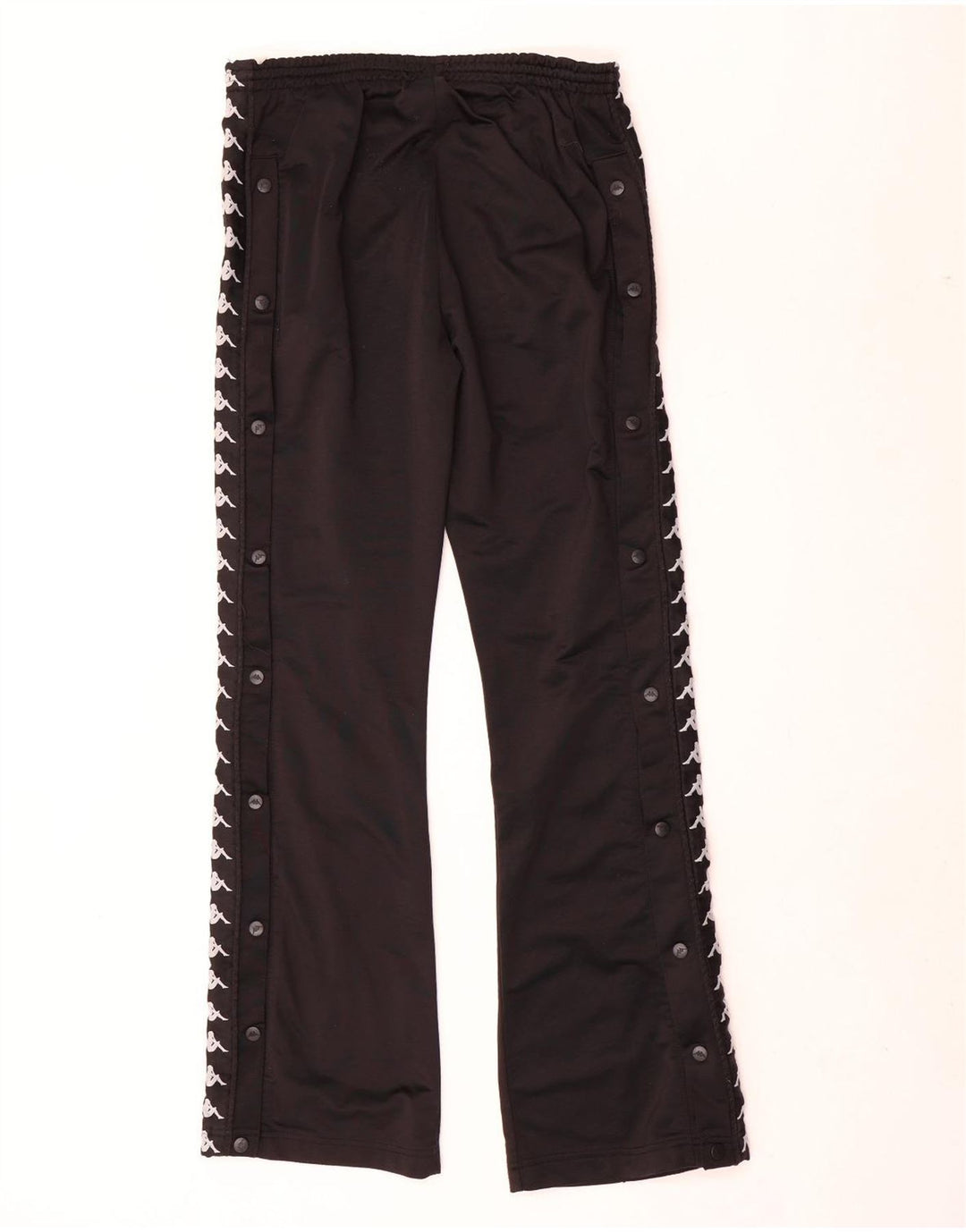 Kappa Mens Graphic Tracksuit Trousers Small Black