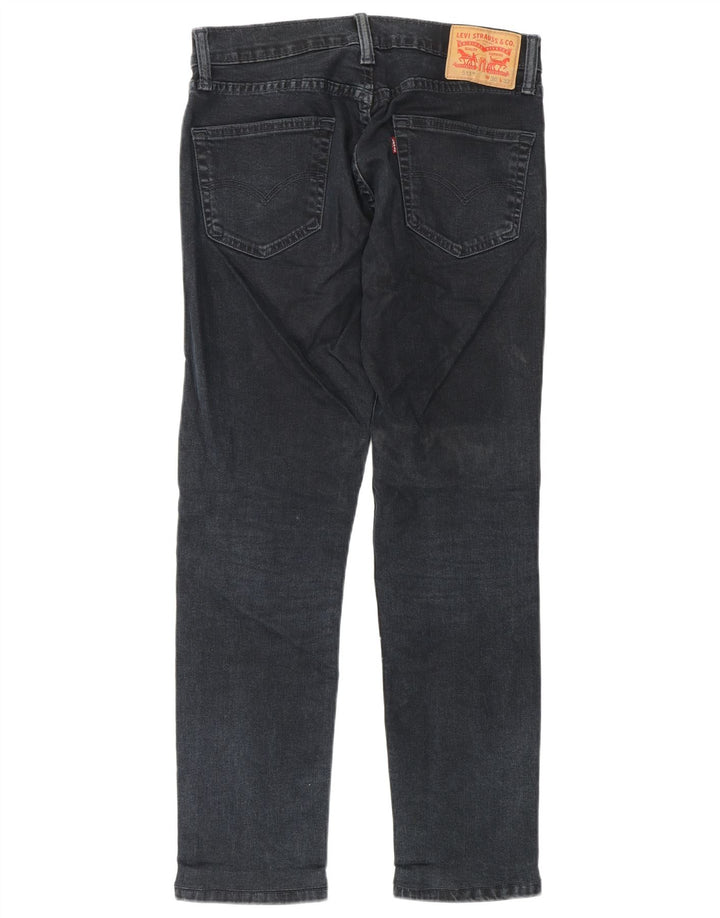 Levi's Mens 511 Slim Jeans W30 L30 Navy Blue Cotton