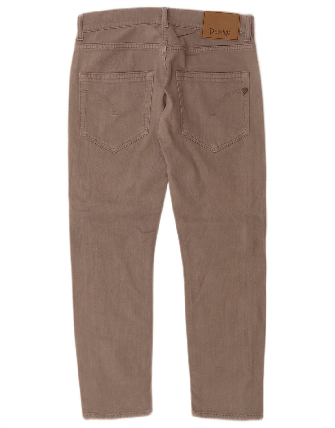 Dondup Dame Crop Slim Jeans W27 L26 Grå Bomuld