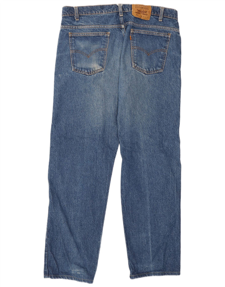 Męskie jeansy Levi's 505 Straight W38 L30 Niebieskie