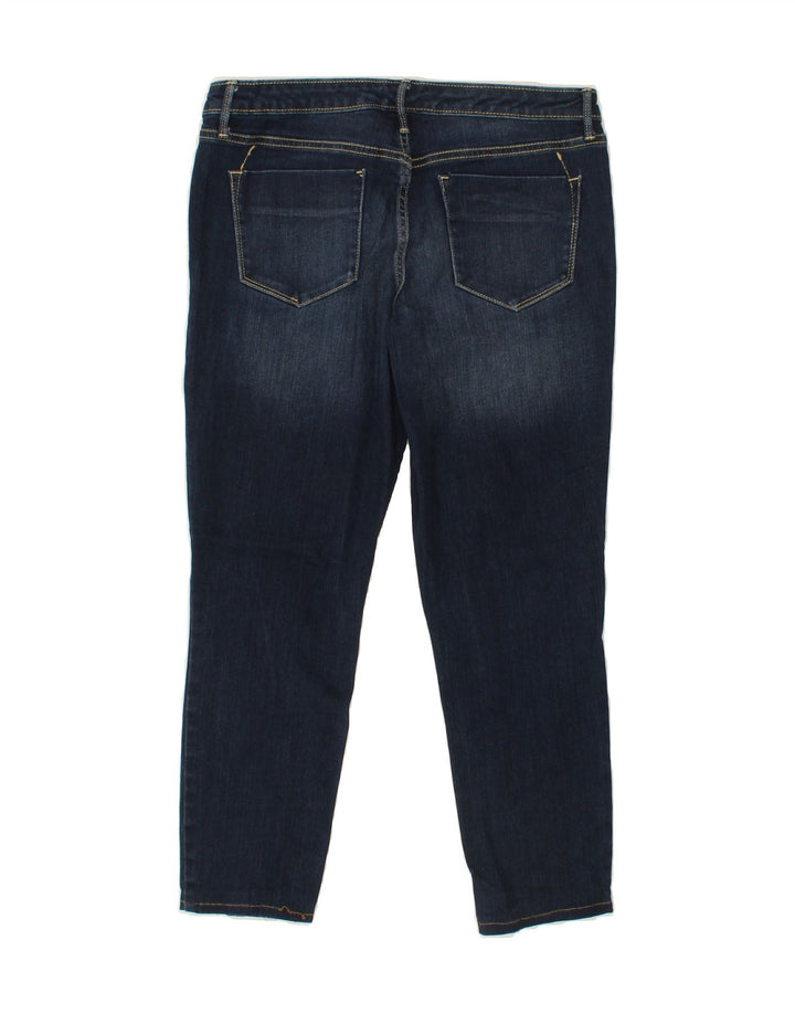 MOSSIMO Womens Mid Rise Jegging Cropped Jeans US 10 Medium W30 L24 Blue Vintage Mossimo and Second-Hand Mossimo from Messina Hembry 