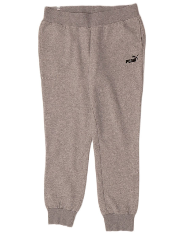 Pantaloni da tuta da donna Puma Joggers UK 16 Large Grey Flecked