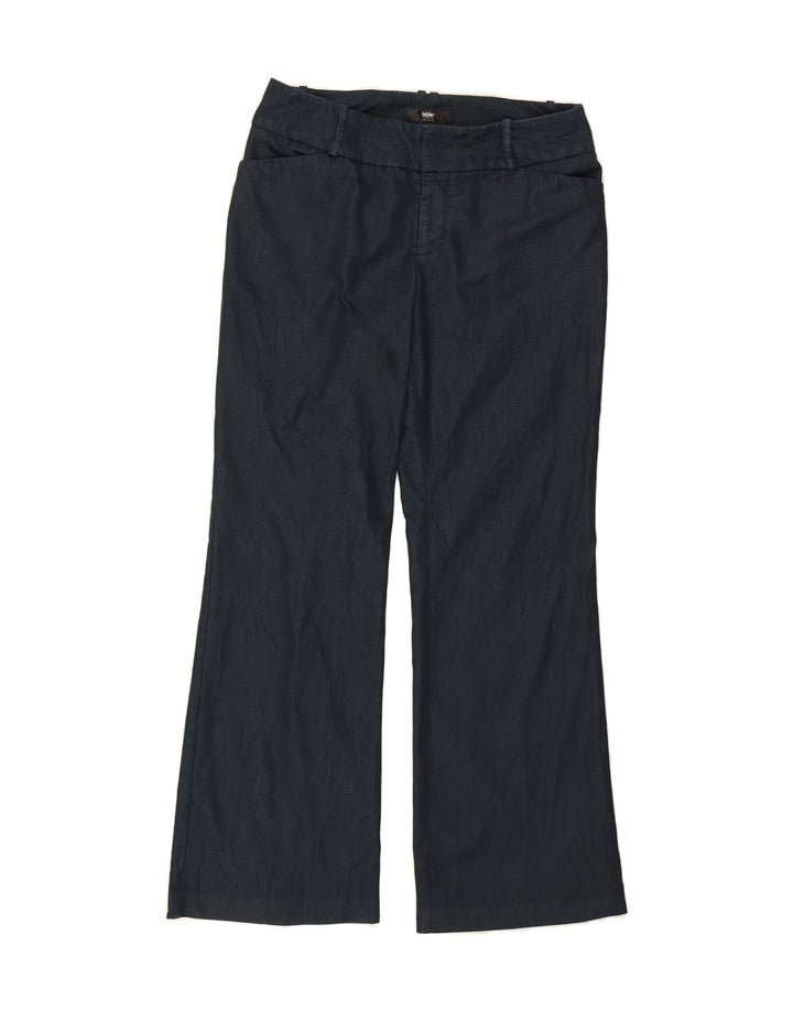 MOSSIMO Womens Bootcut Casual Trousers US 10 Large W32 L30 Navy Blue Vintage Mossimo and Second-Hand Mossimo from Messina Hembry 
