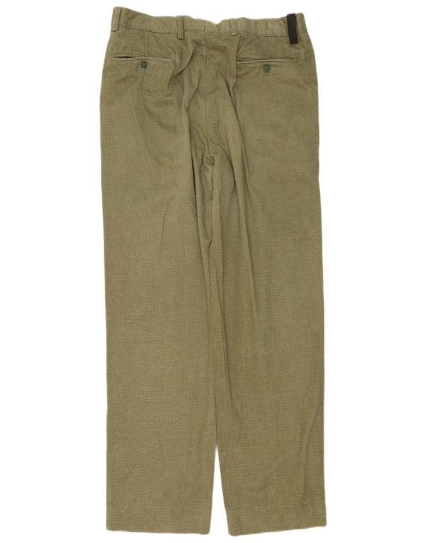 Męskie spodnie chino Valentino IT 52 XL W38 L32 zielone