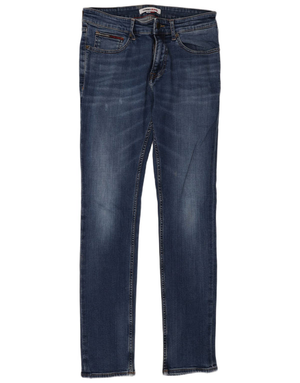 Tommy Hilfiger Mens Scanton Slim Jeans W32 L34 Blue Cotton