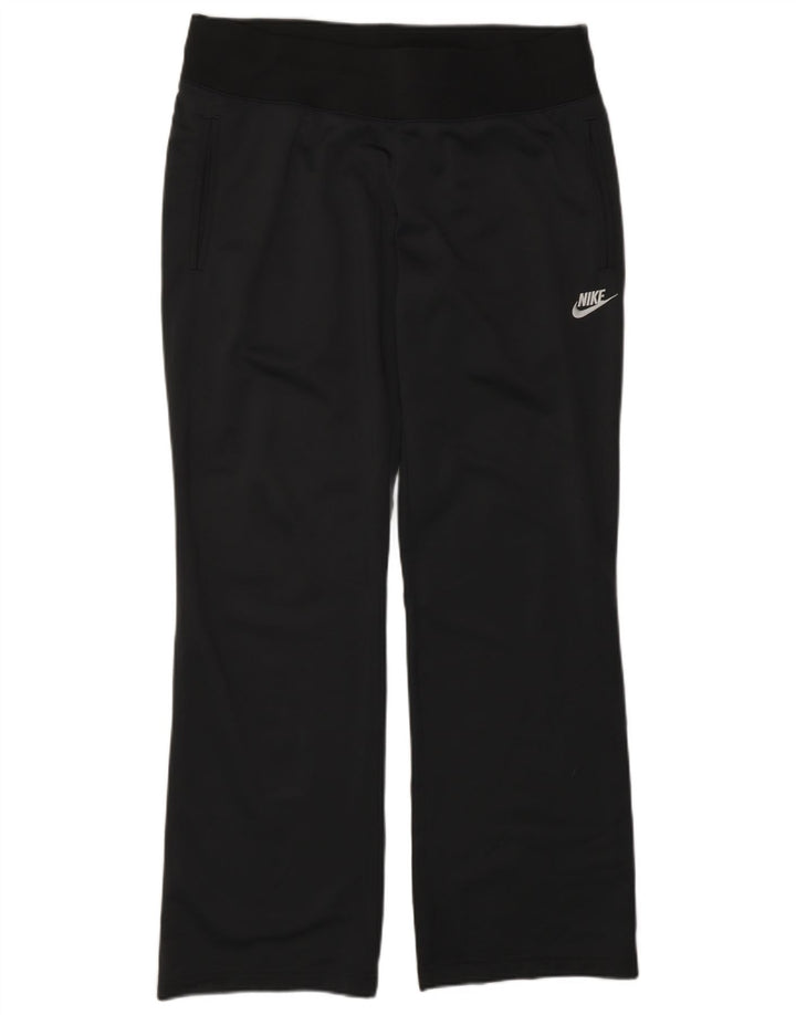NIKE Womens Tracksuit Trousers UK 14/16 Large  Grey Polyester