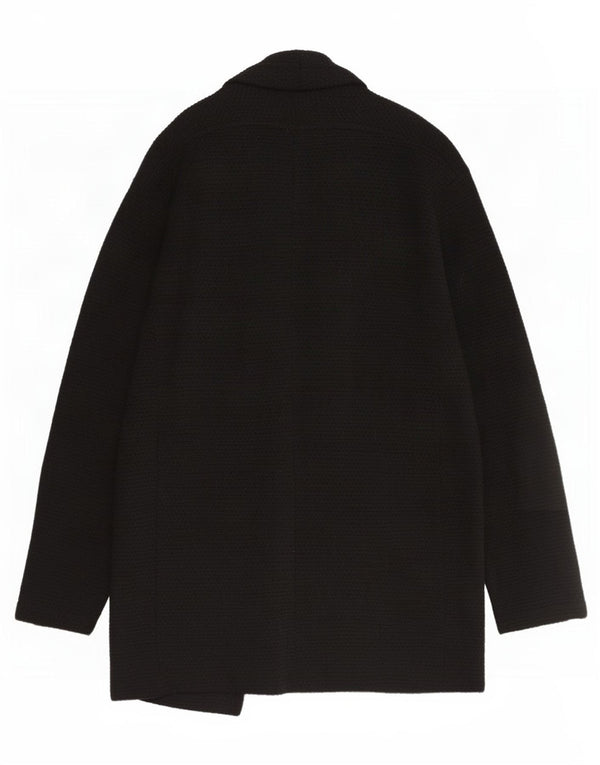 Męski sweter o przedłużonym kroju Zara, XL, czarny