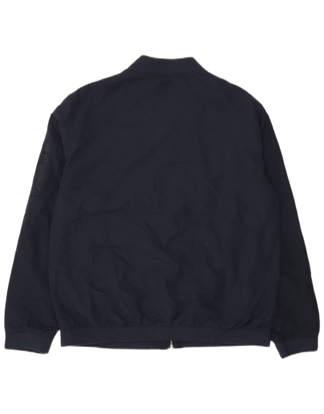 Jack & Jones Mens Bomber Jacket UK 44 2XL Navy Blue