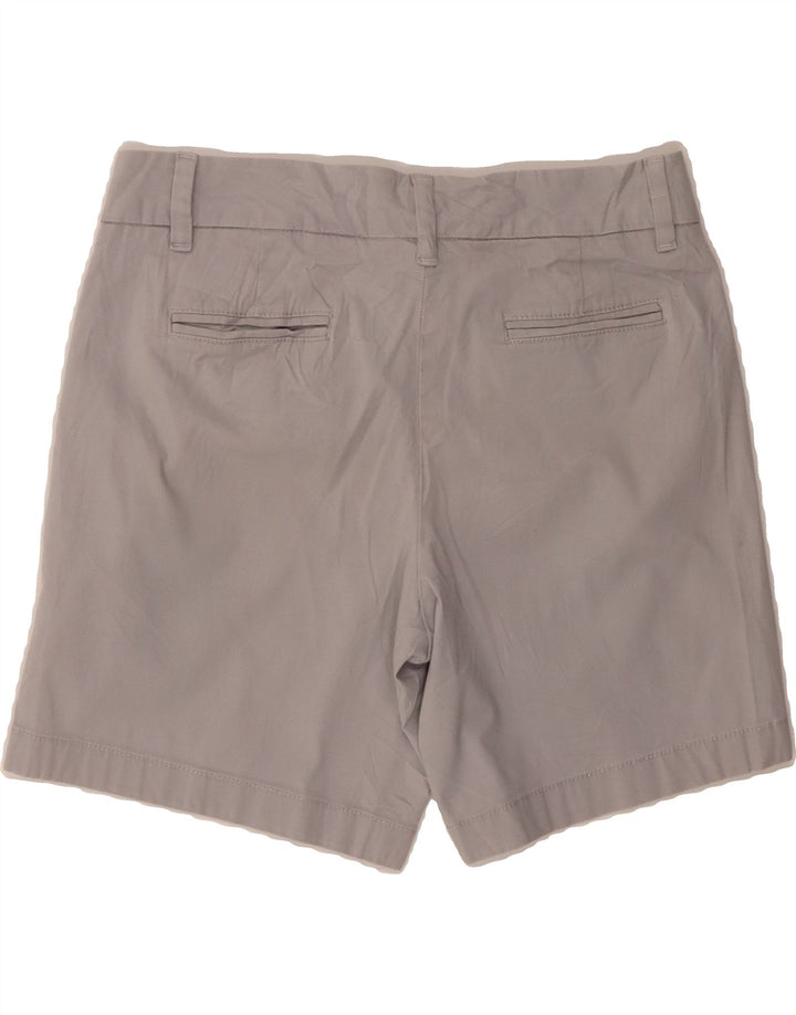 TOMMY HILFIGER Womens Chino Shorts US 6 Medium W30 Grey Cotton Vintage Tommy Hilfiger and Second-Hand Tommy Hilfiger from Messina Hembry 