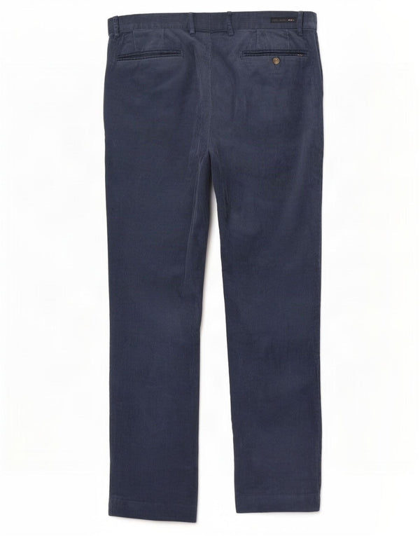 Męskie spodnie sztruksowe Polo Ralph Lauren Stretch Slim Fit W34 L32 Granatowe