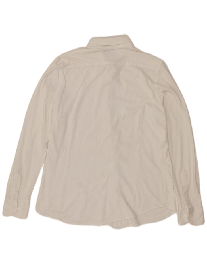 MASSIMO DUTTI Mens Shirt Medium White