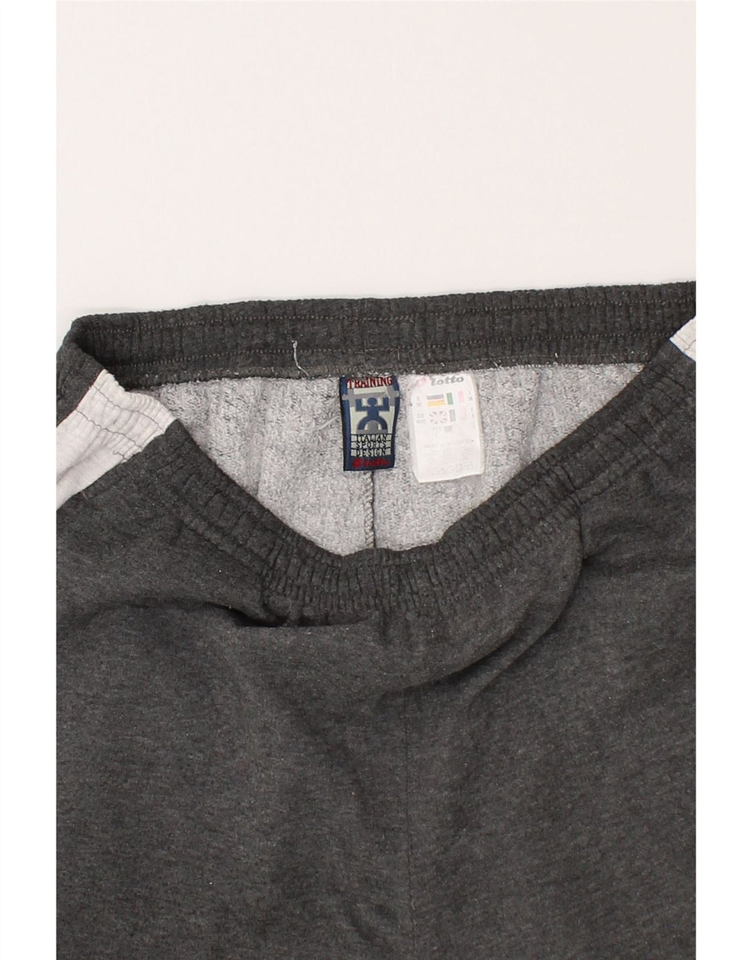 LOTTO Mens Tracksuit Trousers UK 40/42 Large  Grey Polyester Vintage Lotto and Second-Hand Lotto from Messina Hembry 