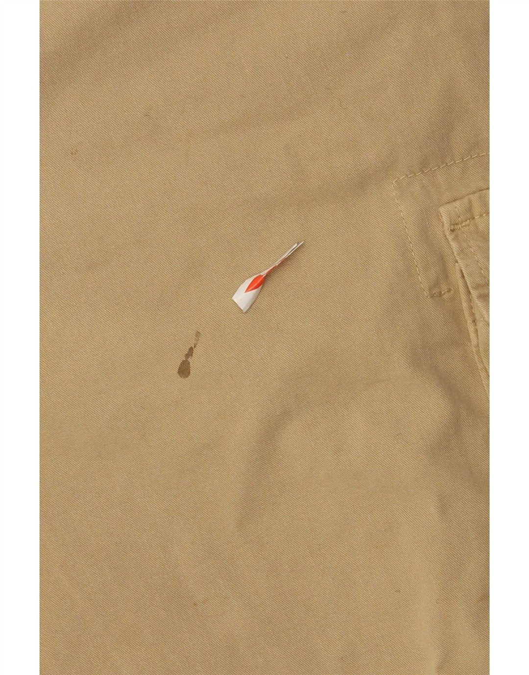 Carrera Mens Cargo Shorts W36 Grande Algodão Bege