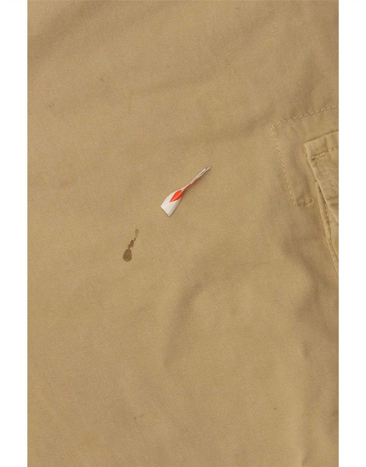 Carrera Mens Cargo Shorts W36 Grande Algodão Bege