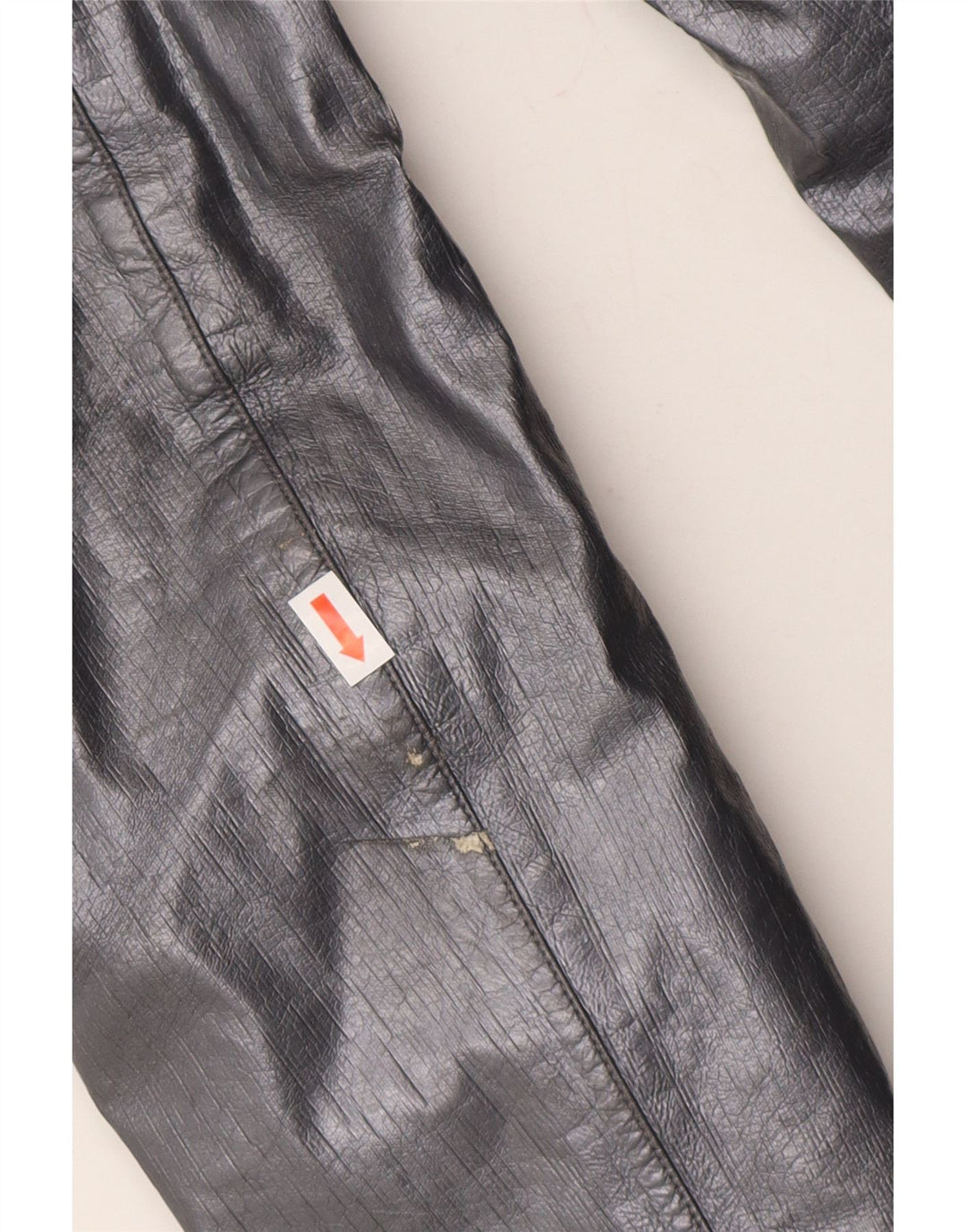 K-WAY Womens Hooded Raincoat UK 14 Medium Silver Polyester Vintage K-Way and Second-Hand K-Way from Messina Hembry 