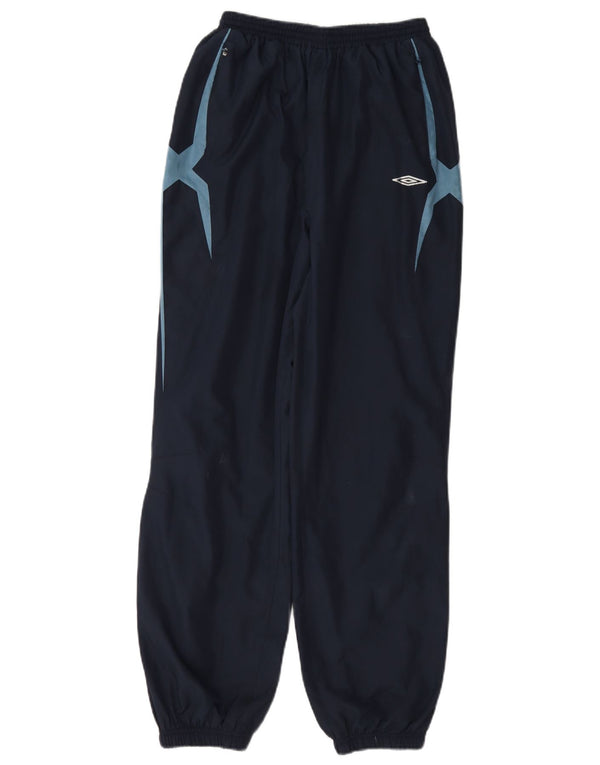Umbro Boys træningsdragt Bukser Joggers 13-14 år XL Navy Blue Colourblock
