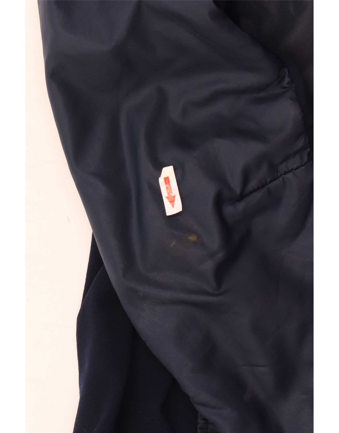 Vintage Mens Padded Ski Jacket Size 50 Medium Navy Blue Colourblock Retro
