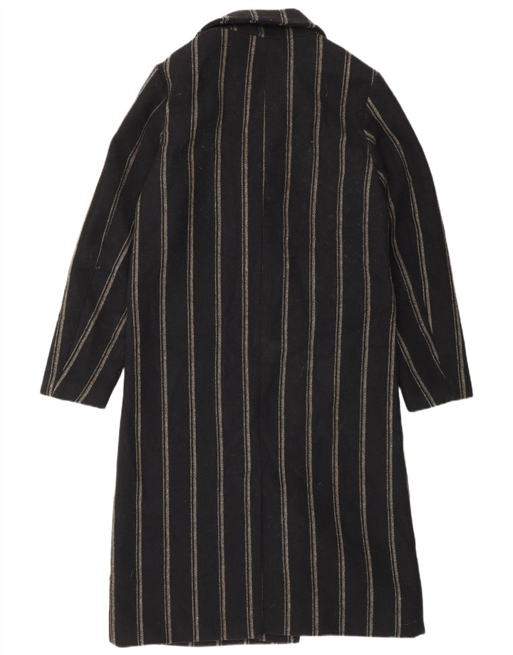 Cappotto doppiopetto da donna Scotch & Soda UK 14 medio a righe nere