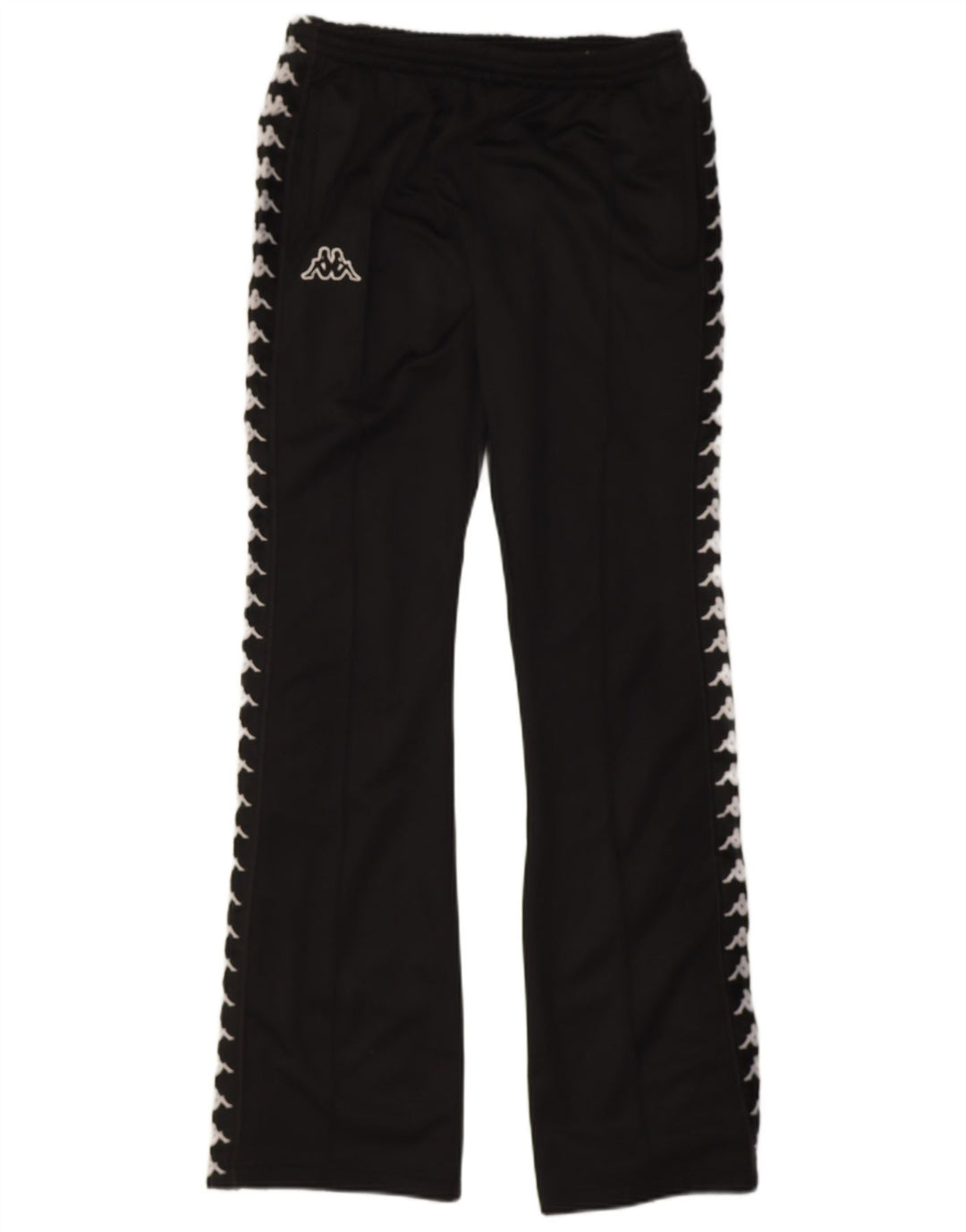 Kappa Pantalon de Survêtement Graphique Homme Petit Noir Polyester