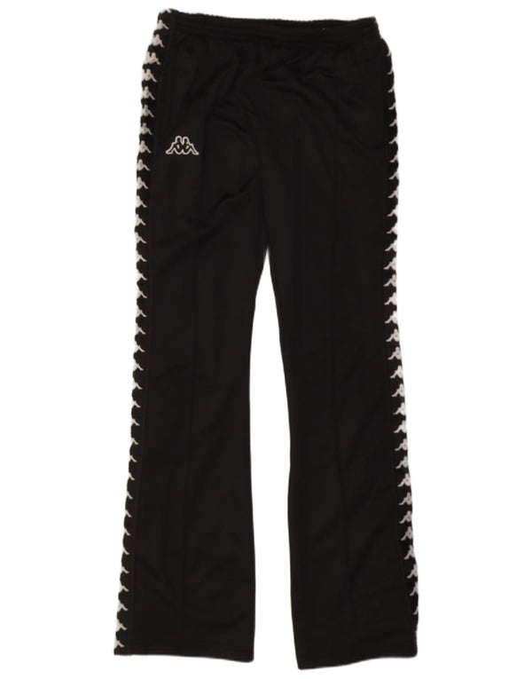 Kappa Pantalon de Survêtement Graphique Homme Petit Noir Polyester