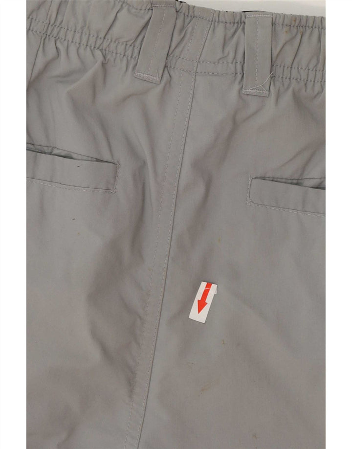 Nike Mens Cargo Shorts Small W30 Grey Polyester